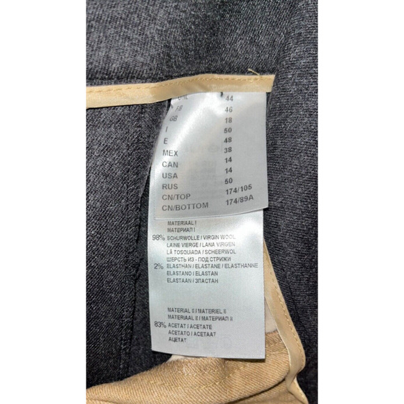 Laurel by Escada Sz. 14 Virgin Wool Pants NWOT MSRP $500 - Picture 5 of 7
